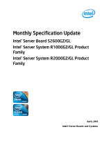 Intel R2312WTXXX Specification