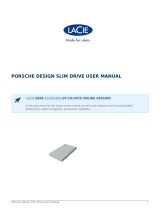LaCie P'9223 250GB User manual