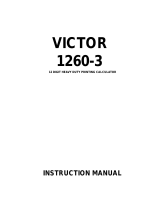 Victor Technology 1260-3 User manual