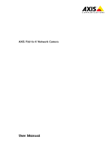 Axis Communications P3215-V User manual