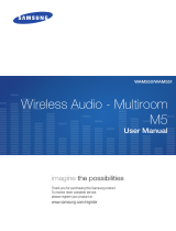 Samsung Multiroom M5 - WAM551 User manual