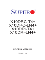 Supermicro X10DRi-T4+ User manual