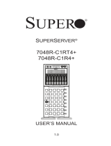 Supermicro SuperServer 7048R-C1RT4+ User manual