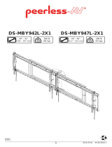 Peerless DS-MBY942L-2X1 User manual