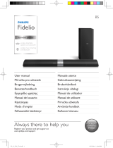 Philips B5 Fidelio User manual