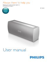 Philips BT3000B User manual