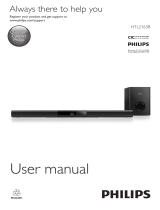 Philips HTL2163B User manual