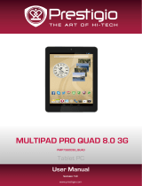 Prestigio MultiPad 4 PRO QUAD 8.0 3G User manual