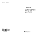 Lenovo S20 User guide