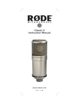 Rode CLASSIC II User manual