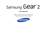 Samsung Gear 2 User manual