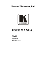 Kramer Electronics VS-41USB User manual