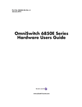 Alcatel-Lucent OS6850E24X User guide