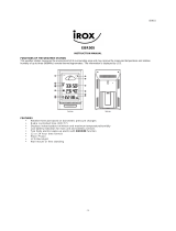 Irox EBR505 Owner's manual