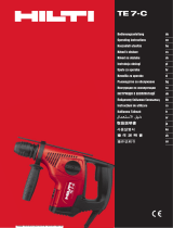 Hilti TE 7-C Operating instructions