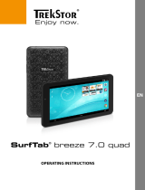 Trekstor SurfTab Breeze 7.0 Quad Owner's manual