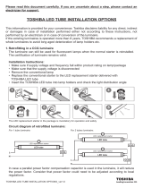 Toshiba LDL002D6574-EU Installation guide