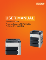 Utax P-4030D User manual