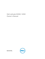 Dell E5250 Owner's manual