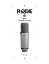 RODE Microphones NTK User manual