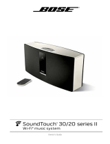 Bose SoundLink® wireless music system Owner's manual