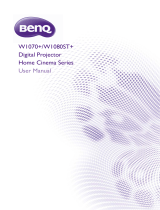 BenQ W1070+W User manual