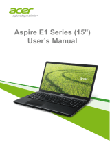 Acer Aspire E1-522 User manual