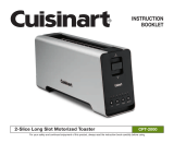 Cuisinart 2-Slice Long Slot Motorized Toaster User manual