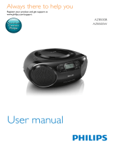 Philips AZB500B User manual