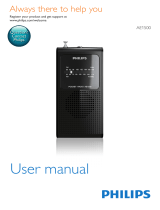 Philips AE1500W/37 User manual