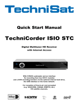 TechniSat TechniCorder ISIO STC Owner's manual