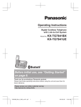 Panasonic KX-TG7841UE User manual