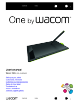 Wacom CTH-471 User manual