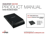 Cradlepoint CBA750B-LP2-EU User manual