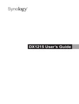 Synology DX1215 User guide