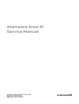 Alienware Alienware Area-51 User manual