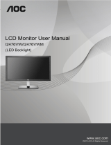 AOC E2476VWM6 User manual