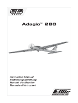 E-flite Adagio 280 User manual