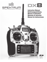 Spektrum DX8 DSMX Transmitter Only MD2 User manual