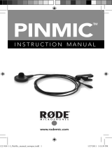 Rode PINMIC User manual