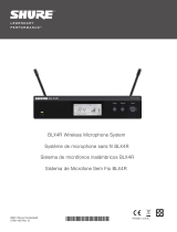 Shure BLX 14RB98 Rackmountable Wireless Instrument Mic System User guide