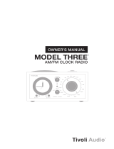 Tivoli Audio Speaker Model Ten Owner's manual