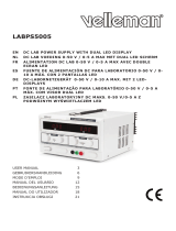 Velleman LABPS5005 User manual