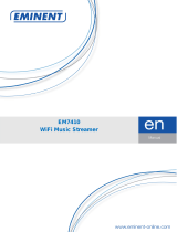 Eminent EM7410 - WiFi Music Streamer Owner's manual