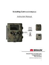 Braun Scouting Cam BLACK400phone Owner's manual