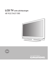 Grundig 48 VLE 5421 BG Installation guide