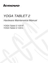 Lenovo Yoga Tab 2 1051 User manual