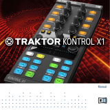 Native Instruments Traktor Kontrol X1 MK2 User manual