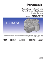 Panasonic DMC-FZ72 EFKLUMIX FZ72 Owner's manual