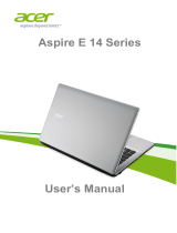 Acer Aspire E5-411 User manual